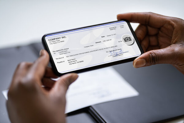 Deposit Check $4,000 balance